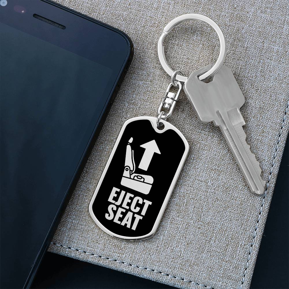 Eject Seat Car Keys Keychain