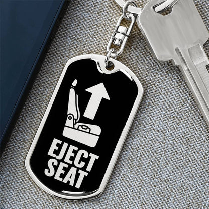 Eject Seat Car Keys Keychain