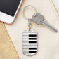 Piano Keychain