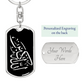 Allahu Akbar Keychain