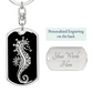 Sea Horse Keychain
