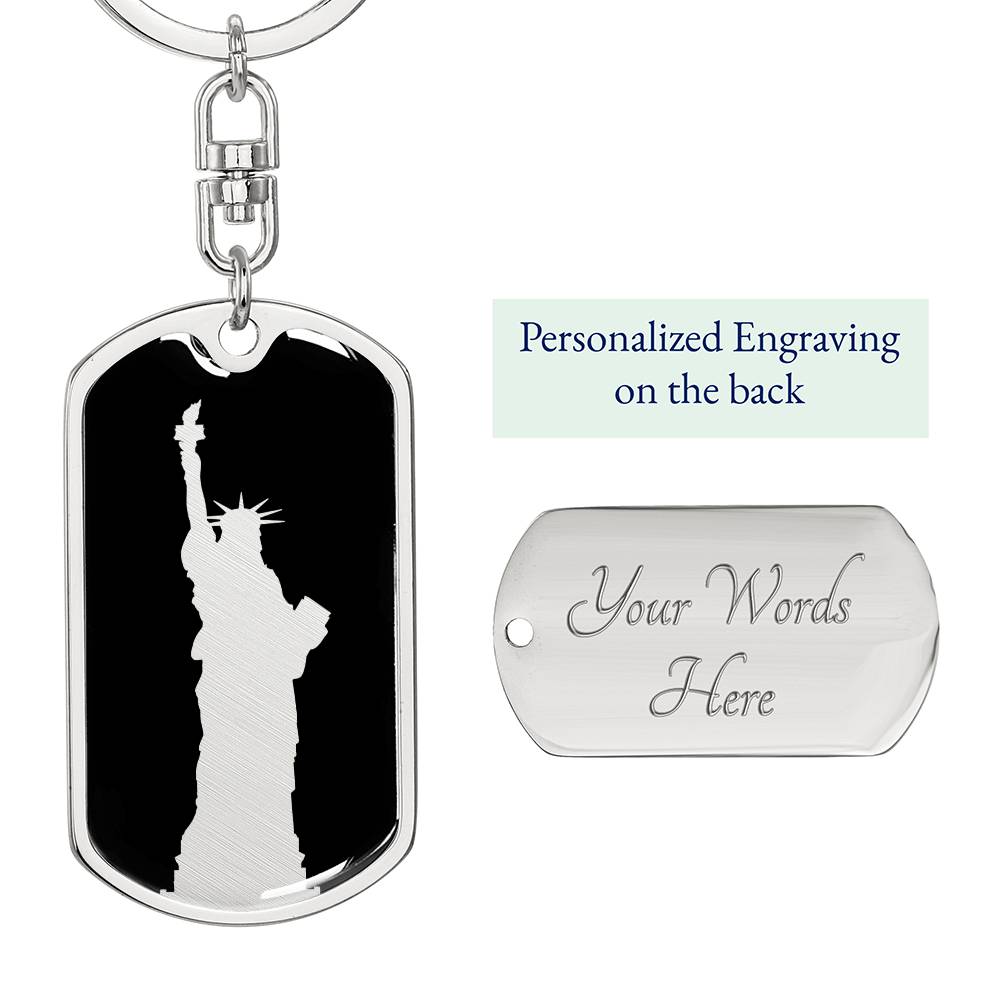 Statue of Liberty Keychain