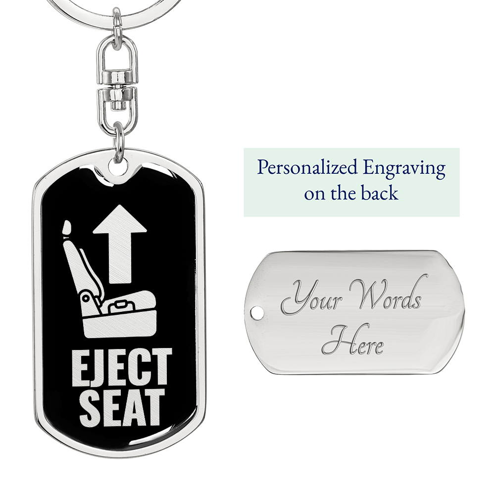 Eject Seat Car Keys Keychain