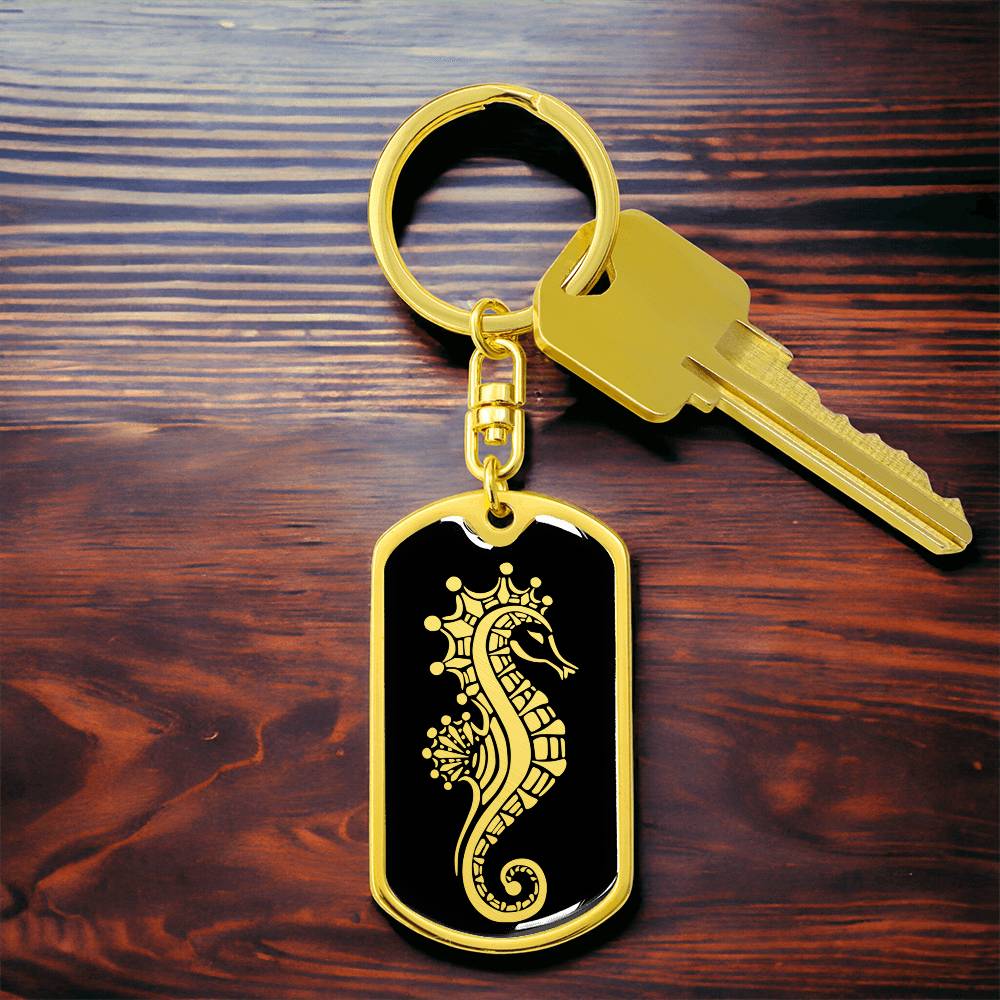 Sea Horse Keychain