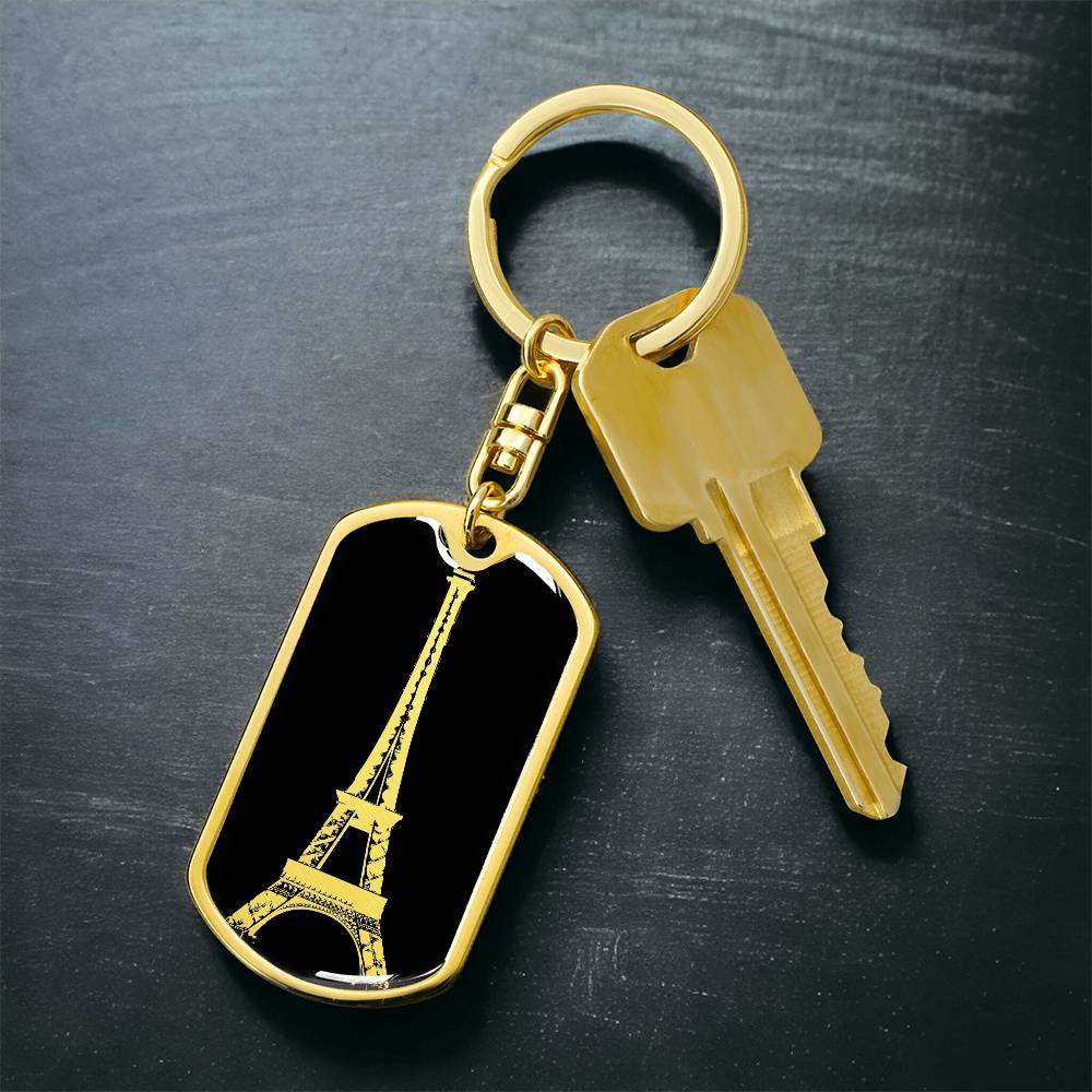 Eiffel Tower Keychain