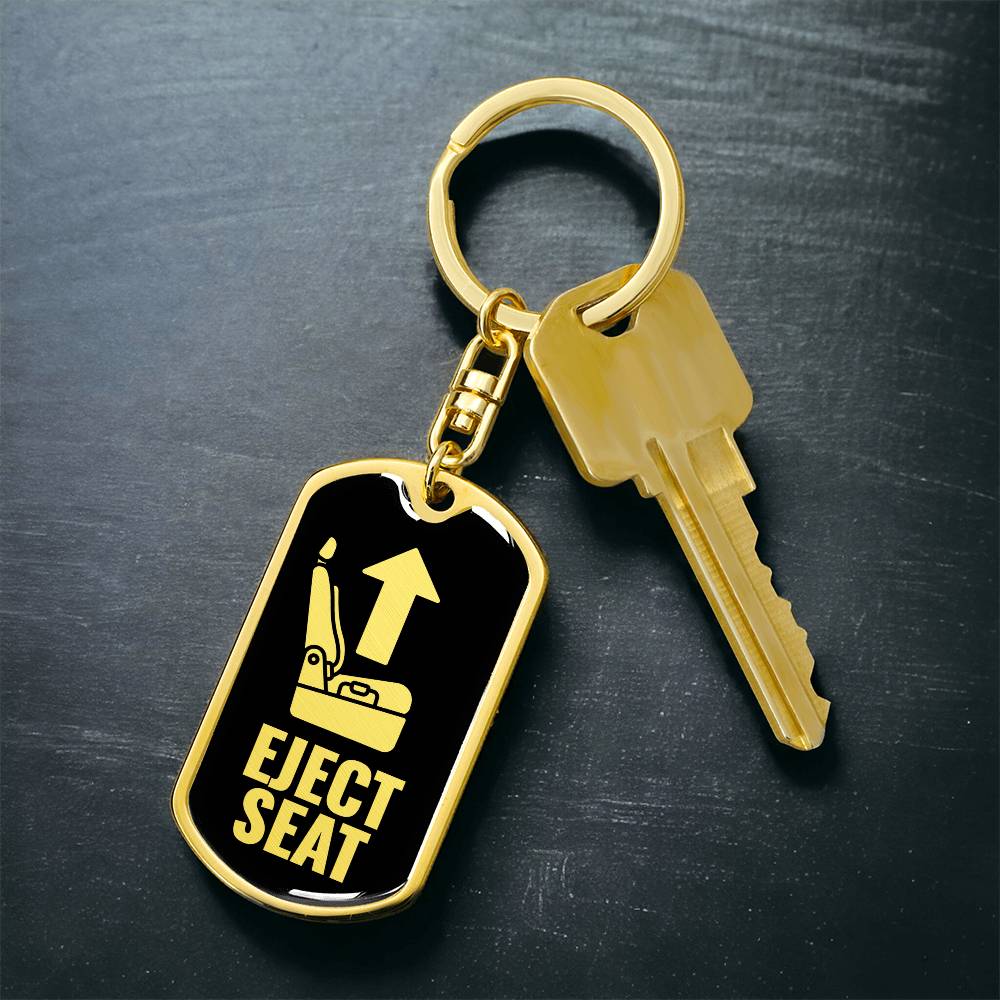 Eject Seat Car Keys Keychain