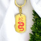 Year of the Earth Snake Keychain