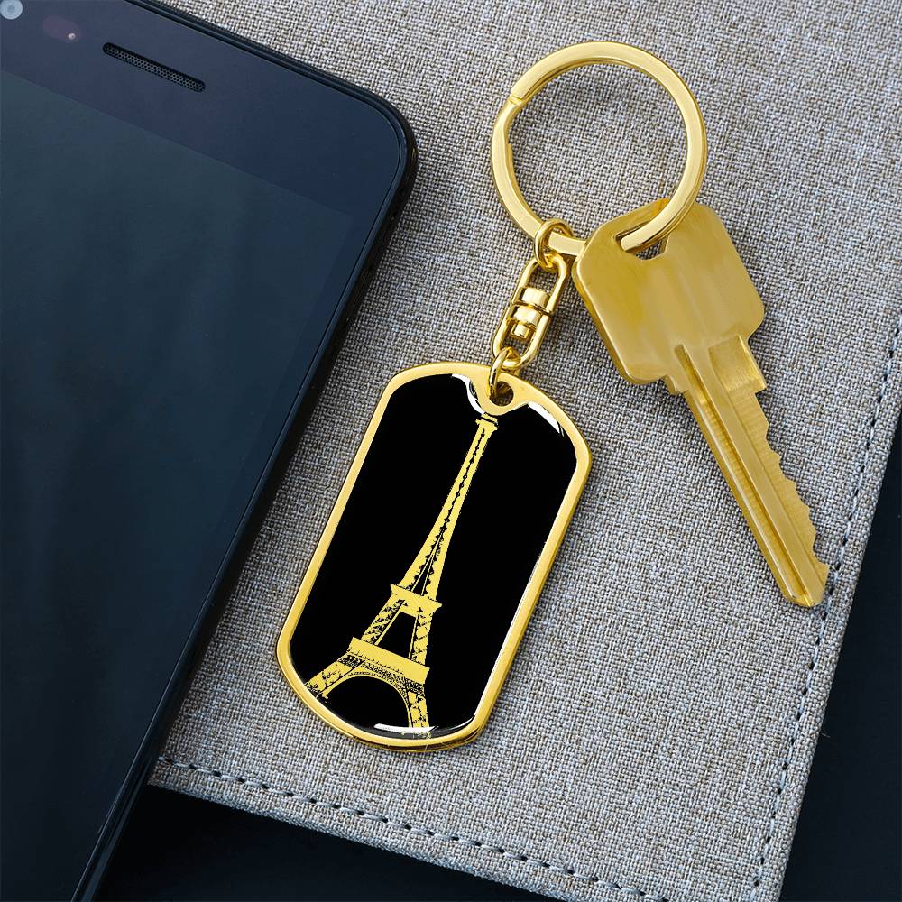 Eiffel Tower Keychain