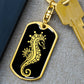 Sea Horse Keychain