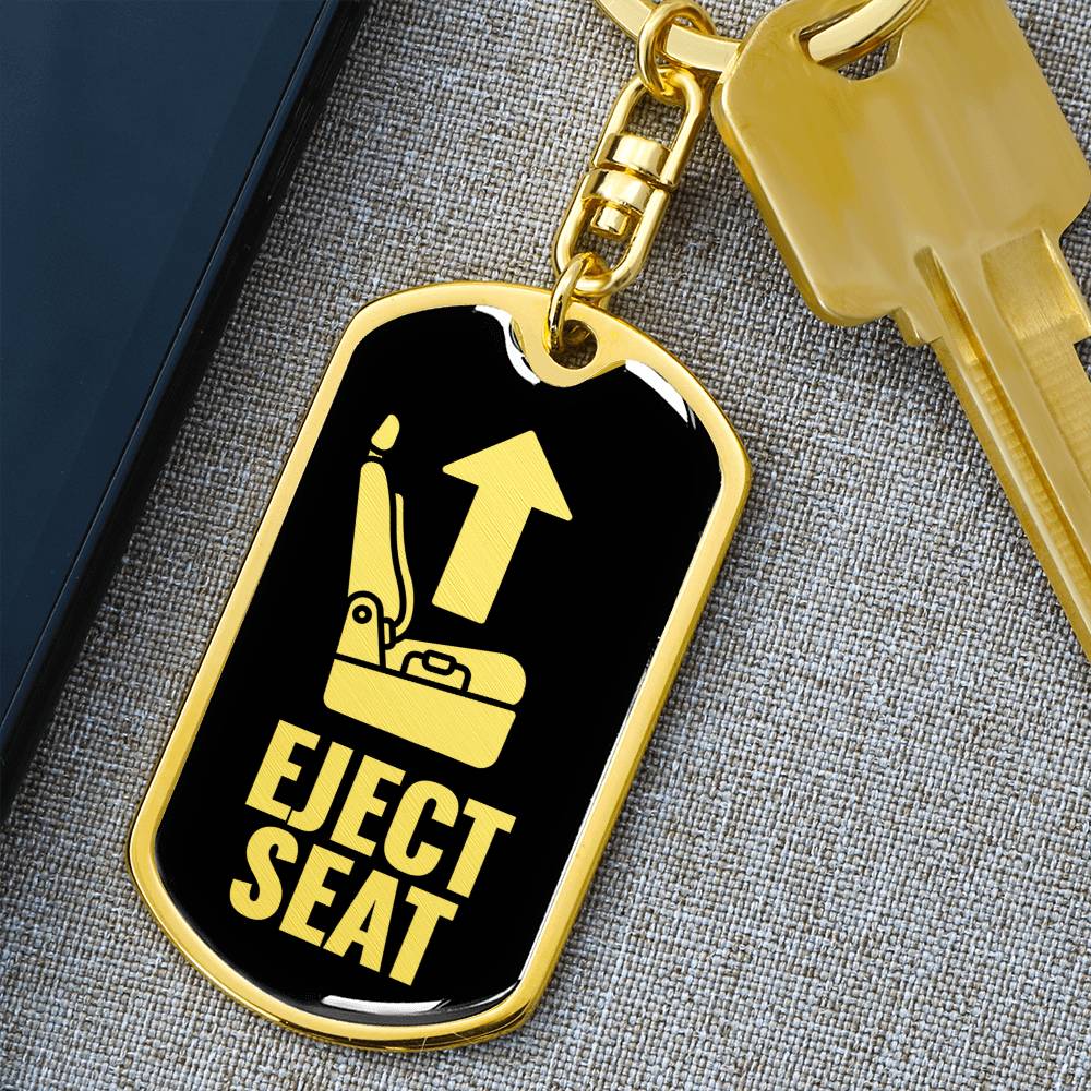Eject Seat Car Keys Keychain