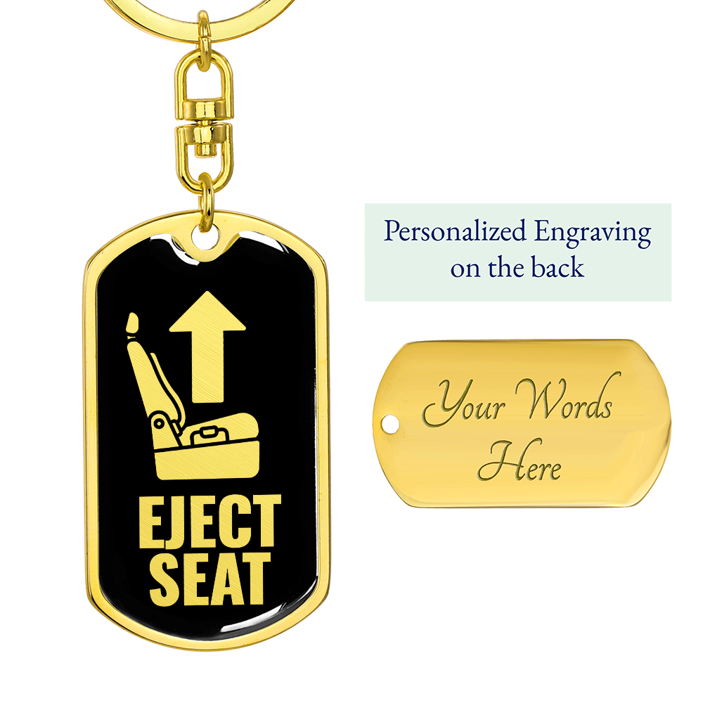 Eject Seat Car Keys Keychain
