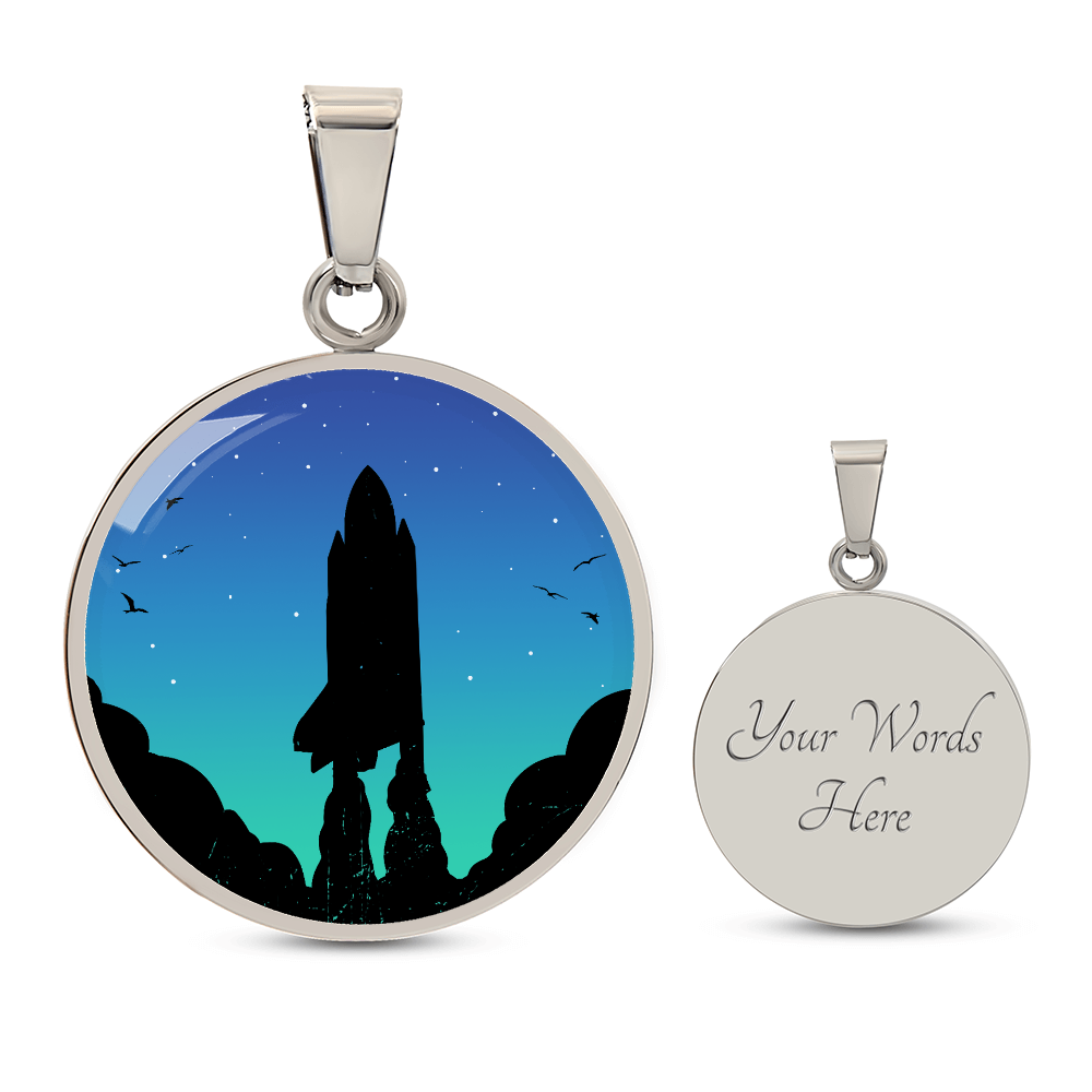 Rocket Launch Necklace
