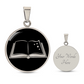 Open Book Necklace