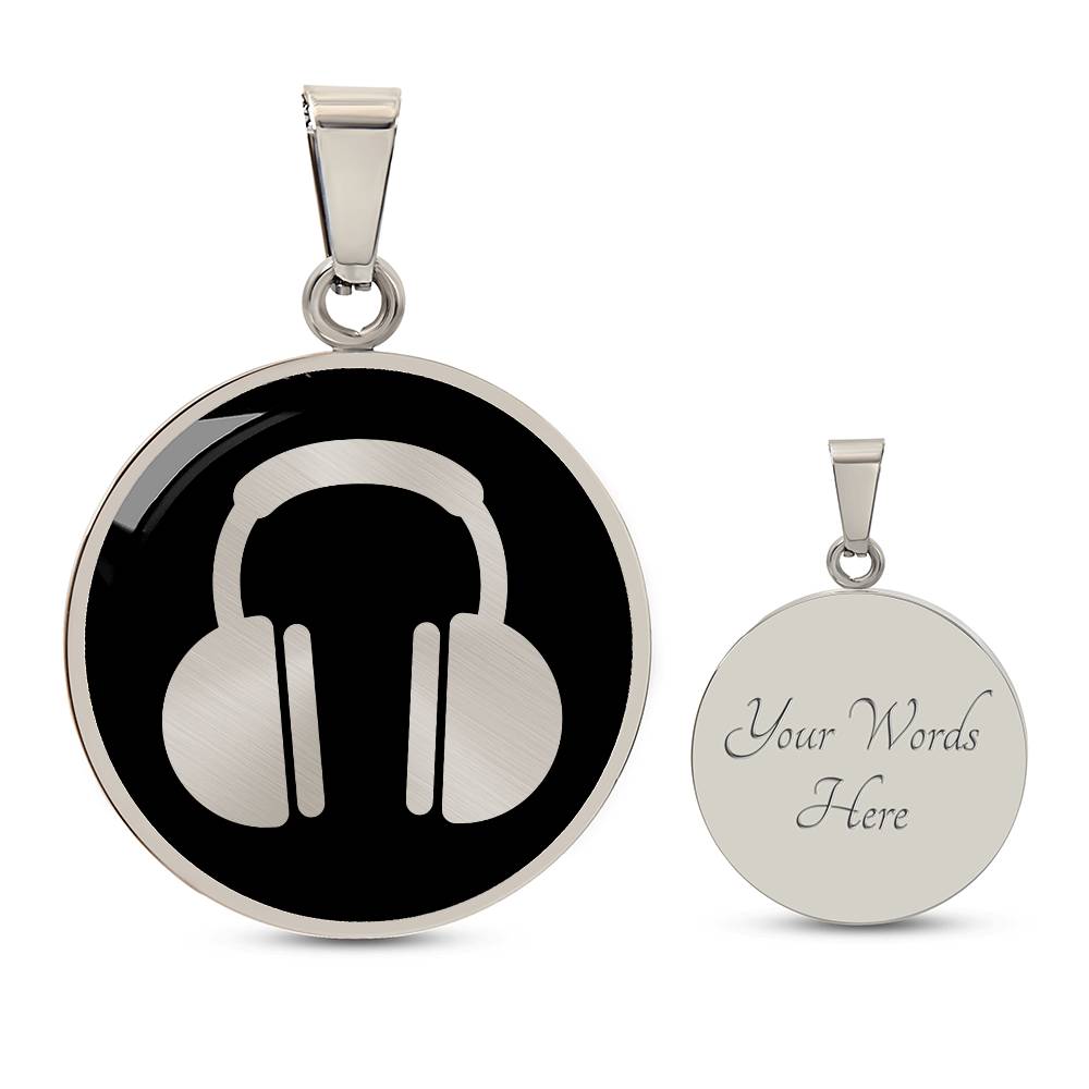 Headphones Necklace