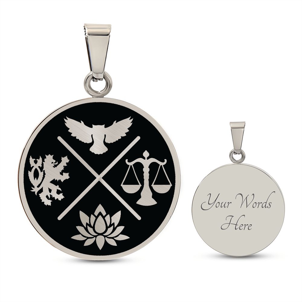 Cardinal Virtues Pendant - Outglare