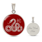 Year of the Fire Snake Necklace