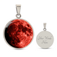 Red Moon Necklace