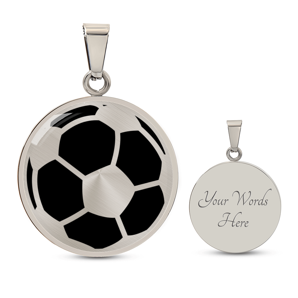 Soccer Ball Necklace