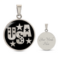 4th of July USA Necklace