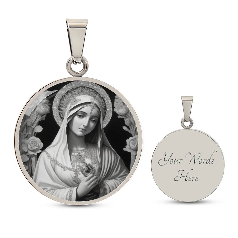 Virgin Mary Necklace