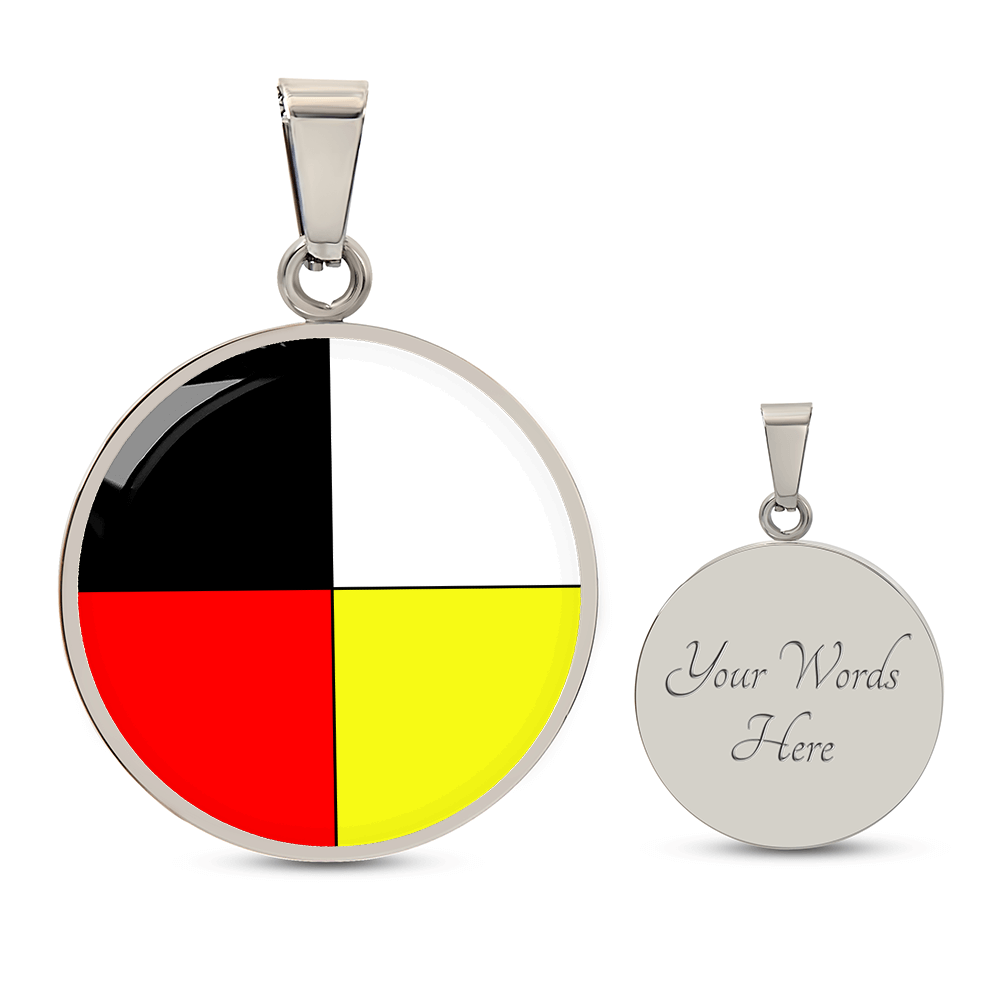 Medicine Wheel Rotated Necklace