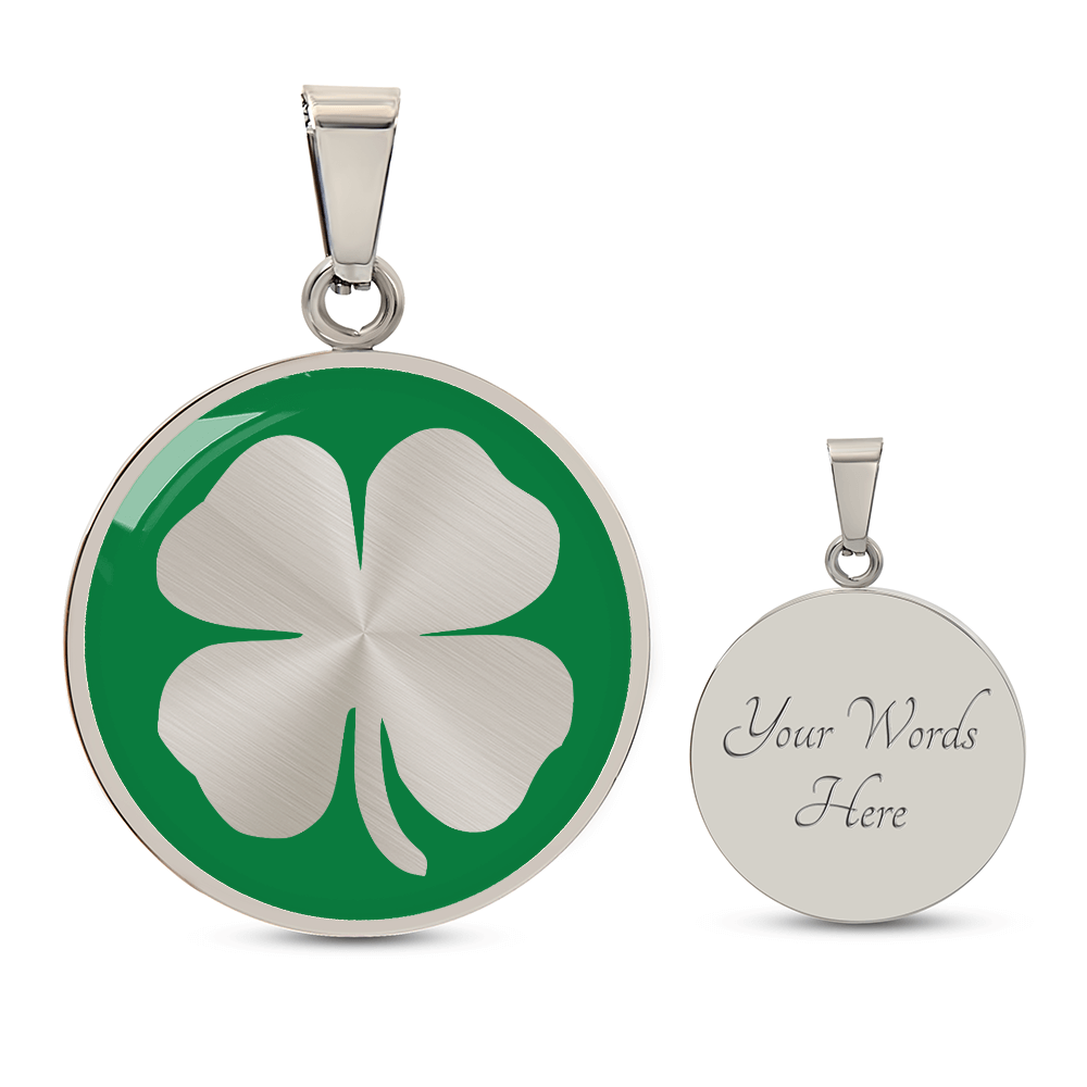 St. Patrick's Day Clover Necklace