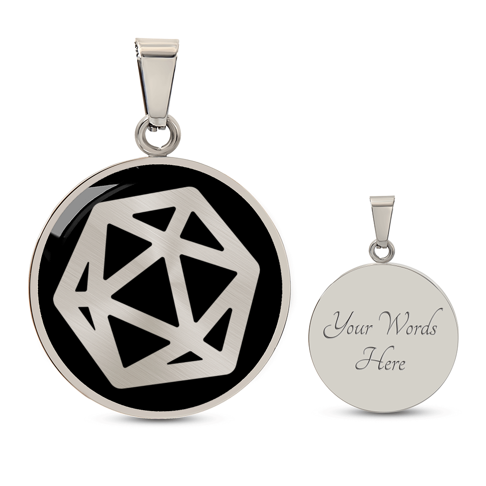 Dodecahedron Necklace