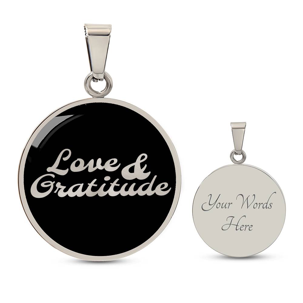 Love and Gratitude Necklace