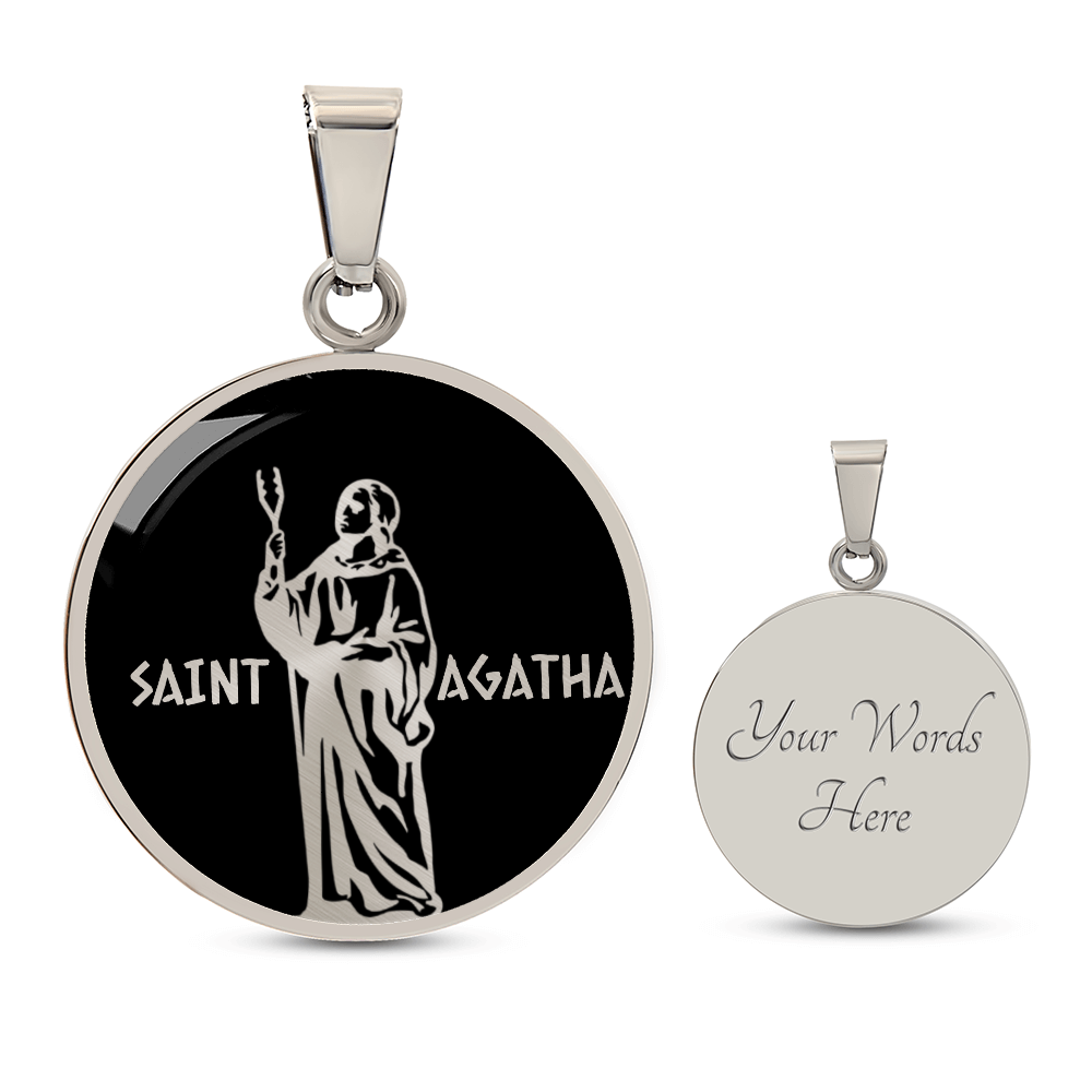 St Agatha Necklace