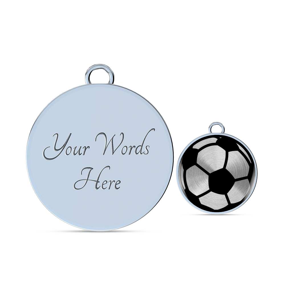 Soccer Ball Bracelet