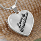 Love and Gratitude Heart Necklace
