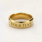 Outglare Engraved Men's Ring