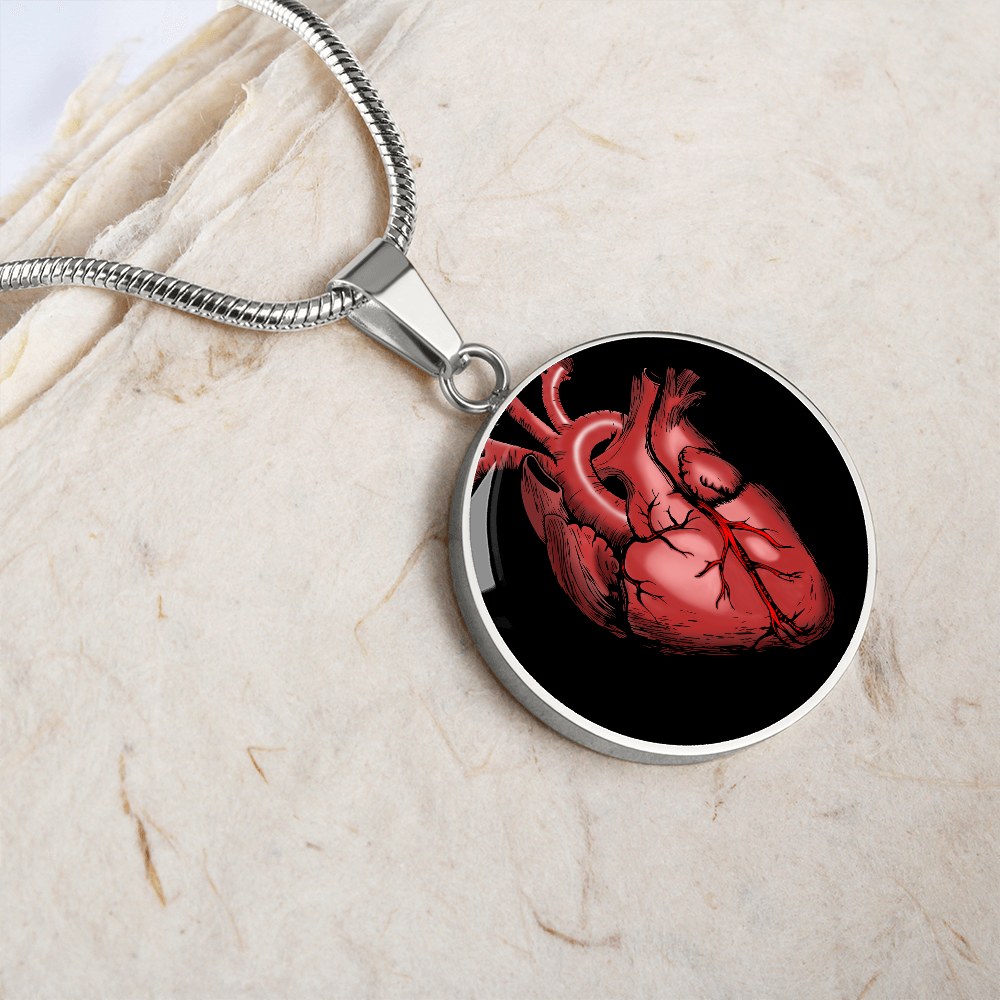 Anatomical heart Necklace