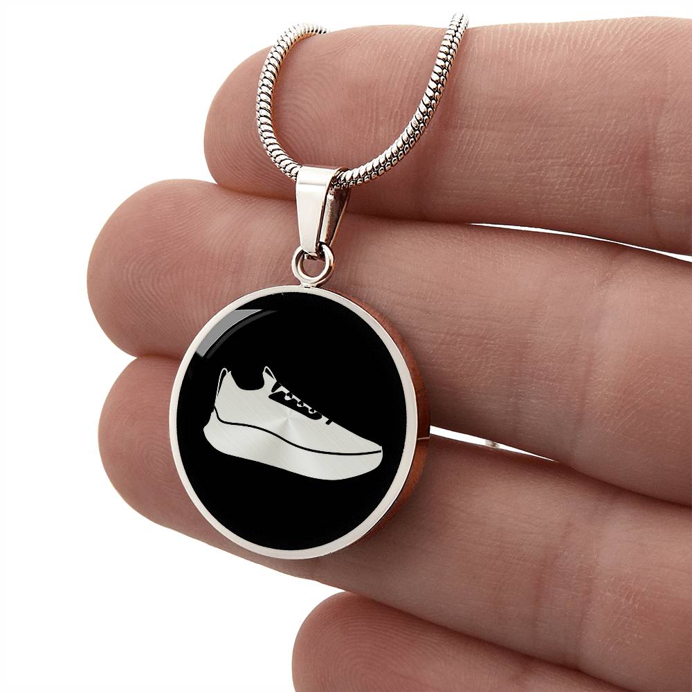 Running shoe Necklace