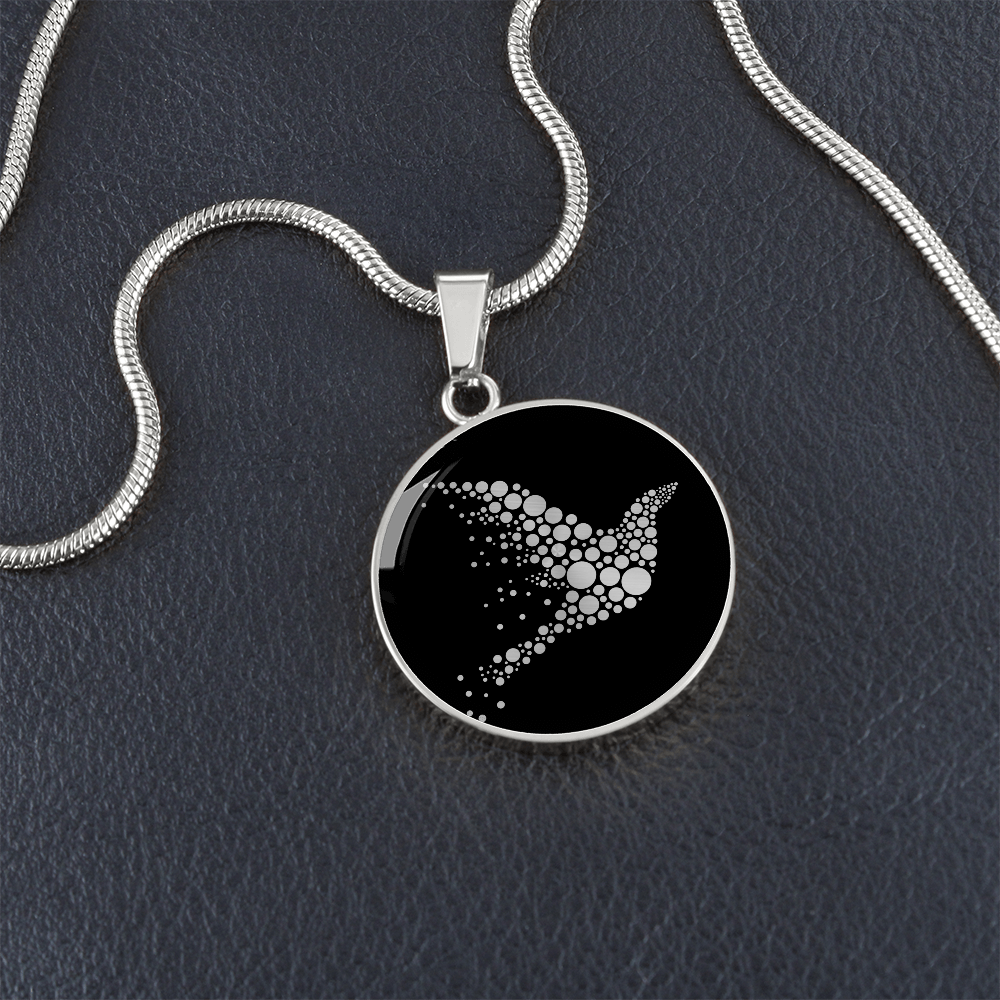 Dot Day Bird Necklace