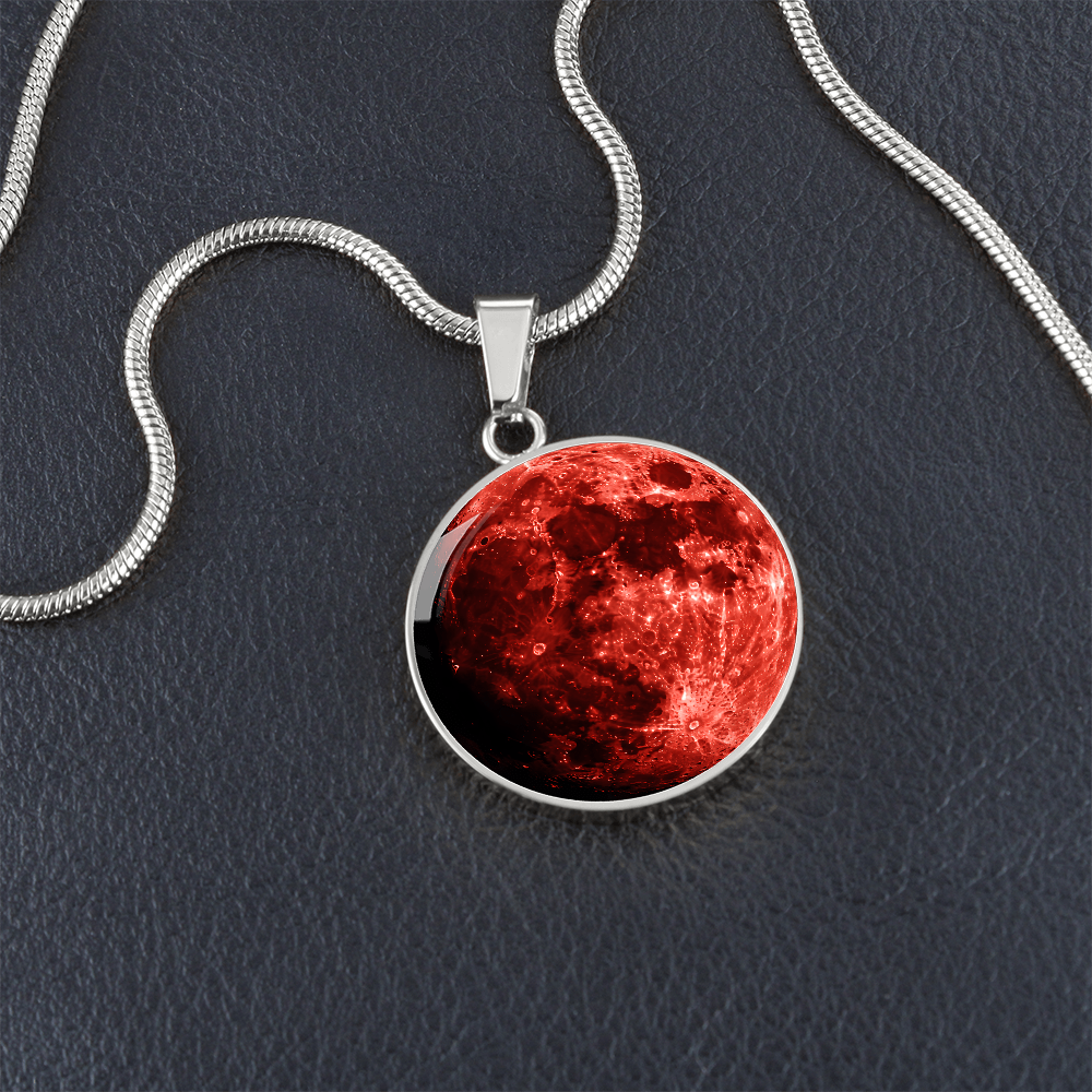 Red Moon Necklace