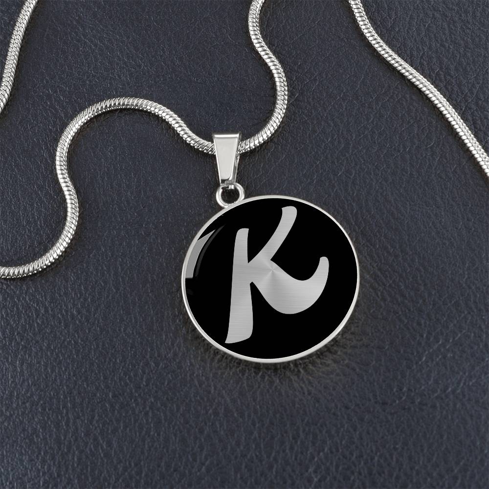 Letter K Necklace