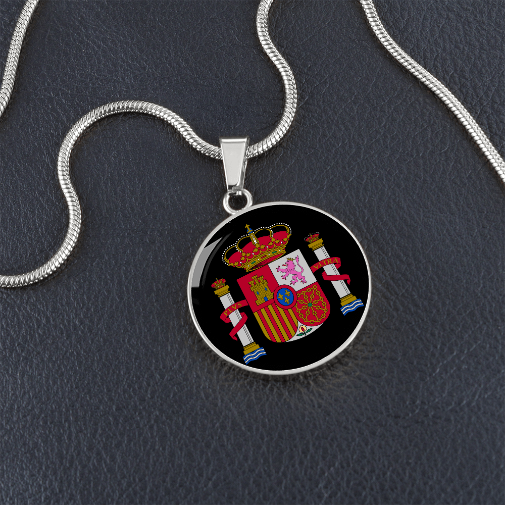Coat of arms of Spain Necklace