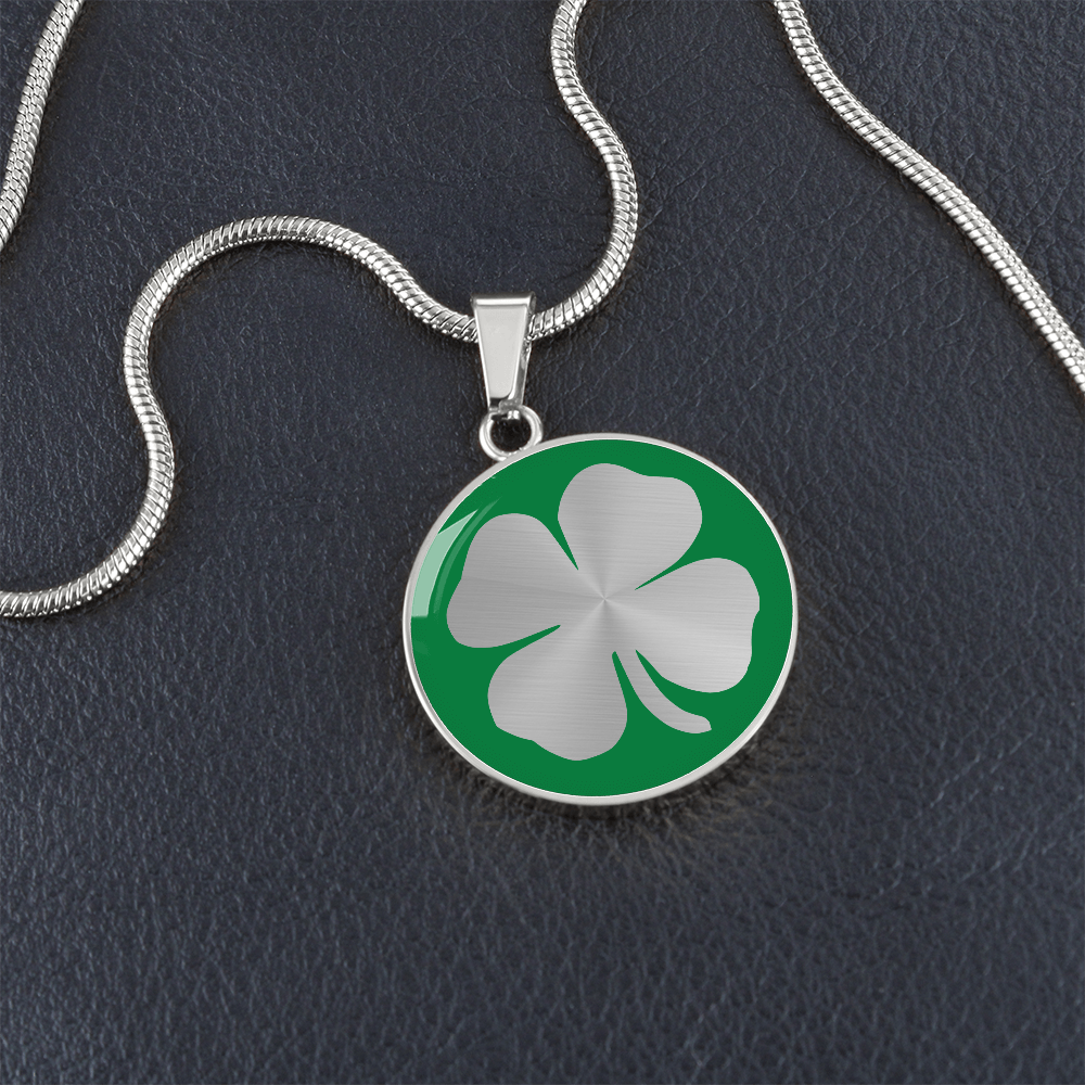 St. Patrick's Day Clover Necklace