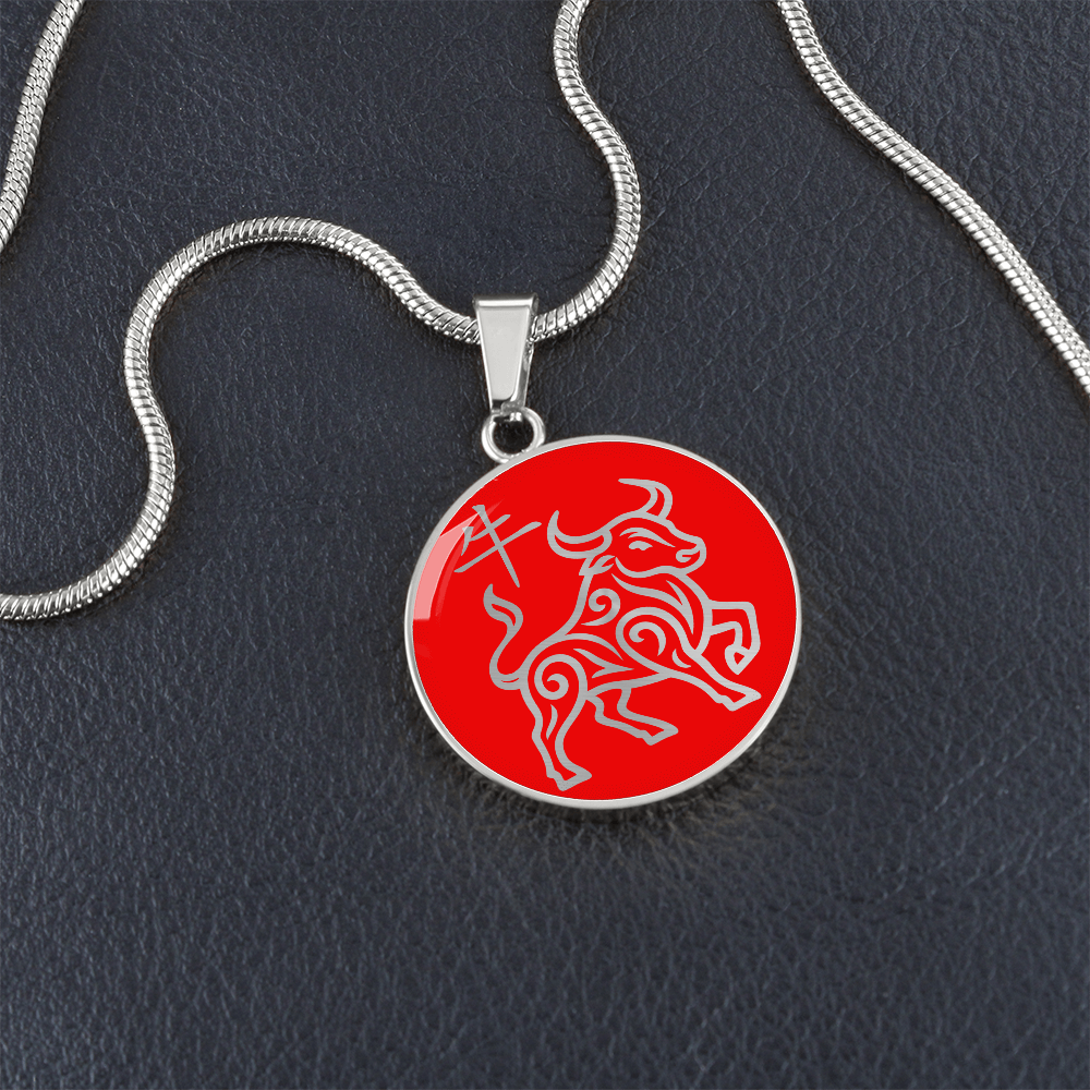 Year of the Fire Ox Necklace