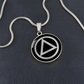 Recovery Symbol Necklace
