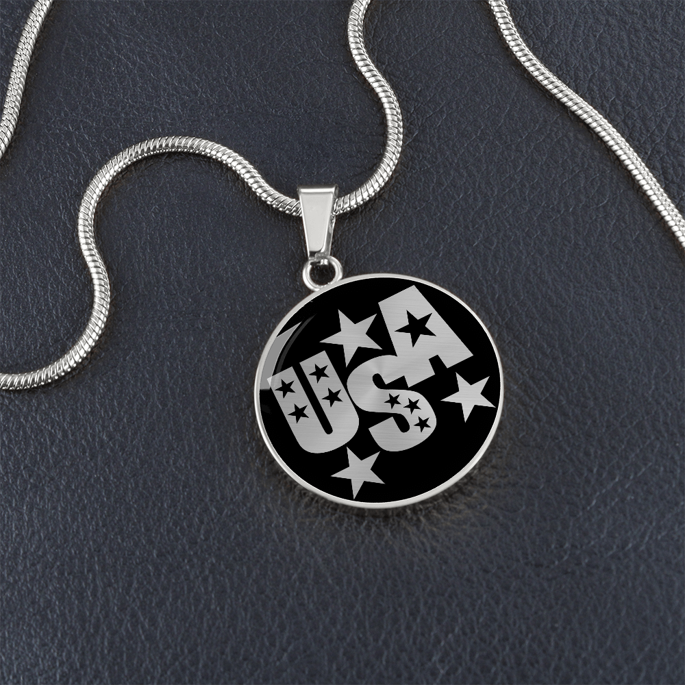 4th of July USA Necklace