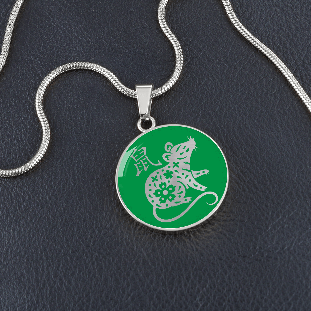 Year of the Wood Rat Necklace