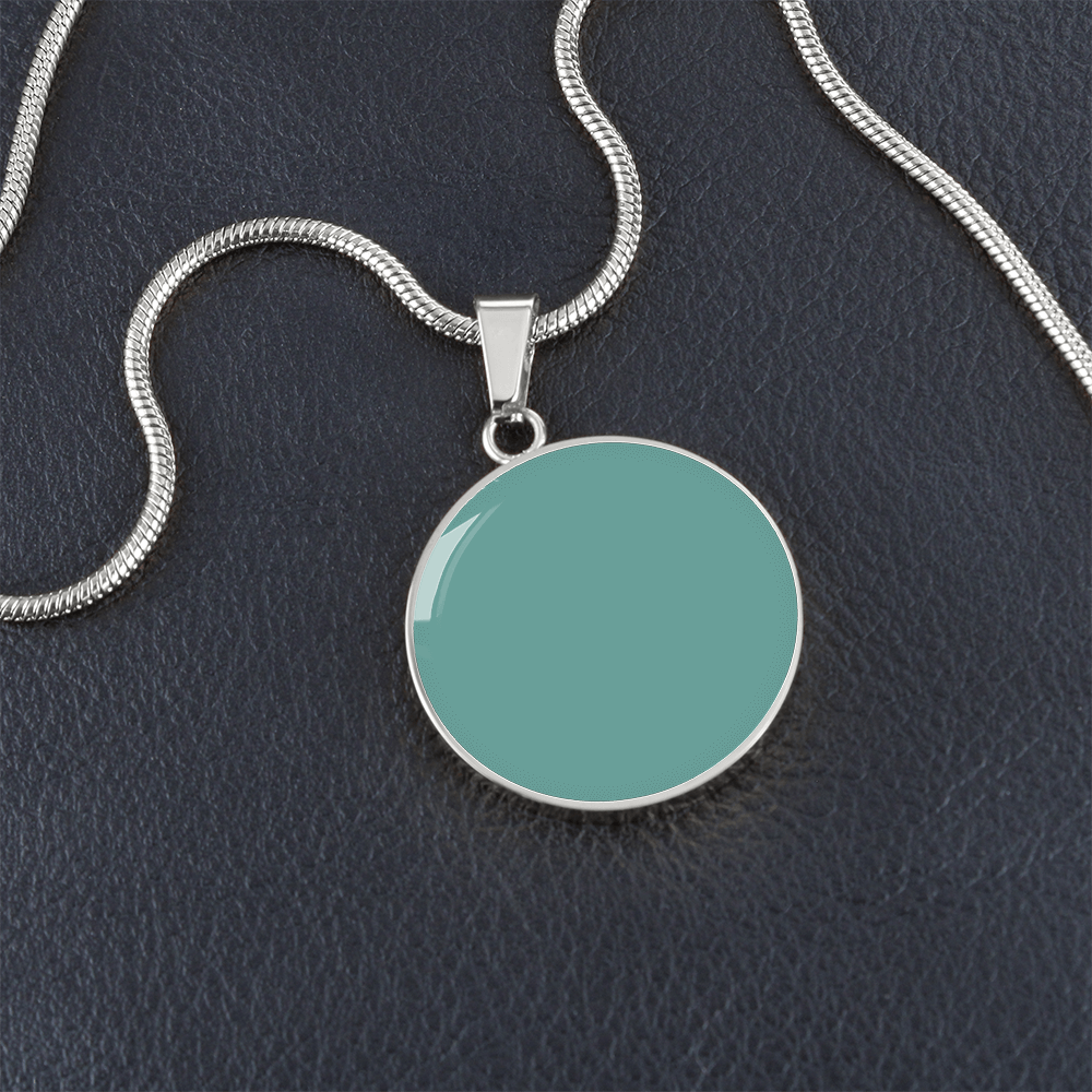 Patina Blue Necklace