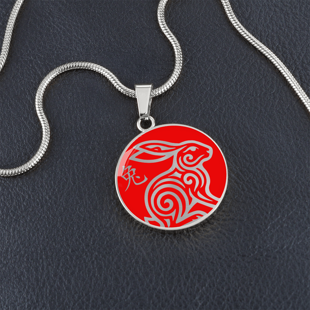 Year of the Fire Rabbit Necklace