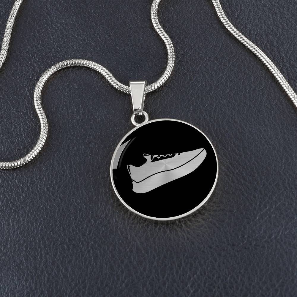 Running shoe Necklace