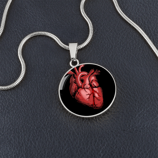 Anatomical heart Necklace