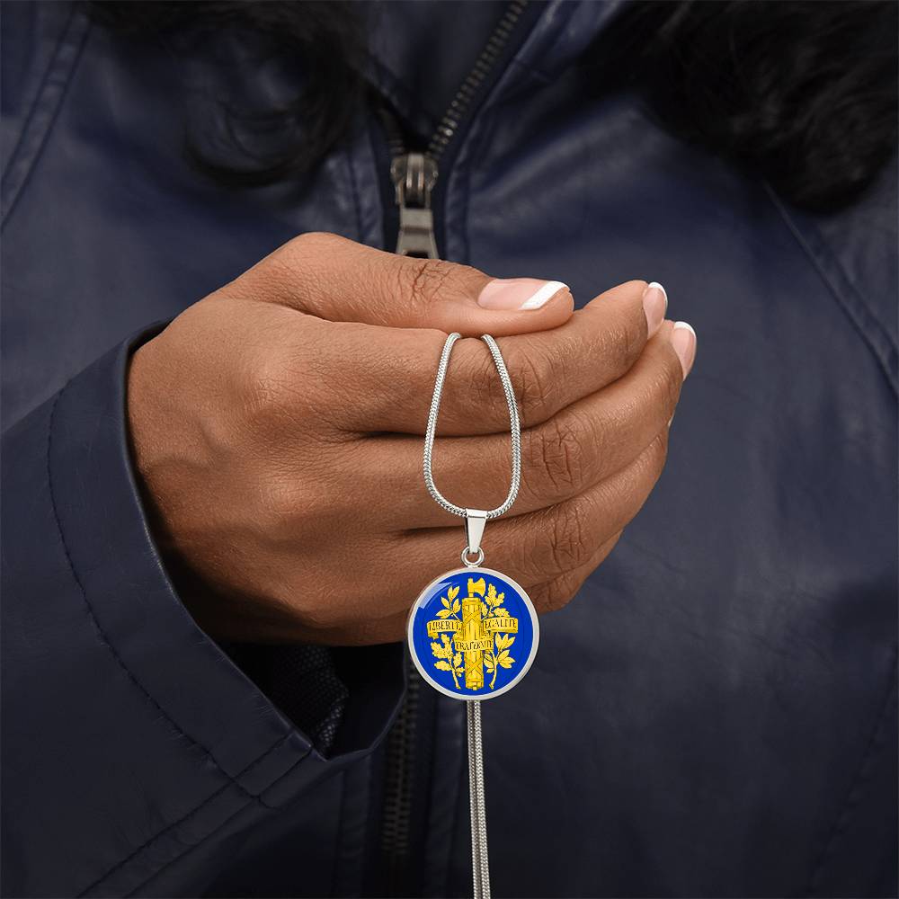 Coat of arms of France Necklace