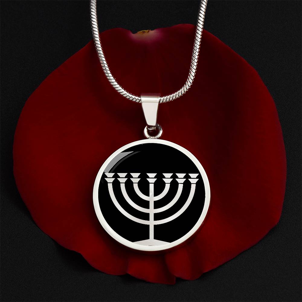 Menorah Necklace
