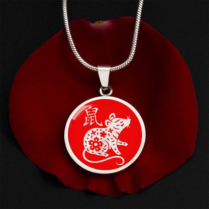 Year of the Fire Rat Necklace